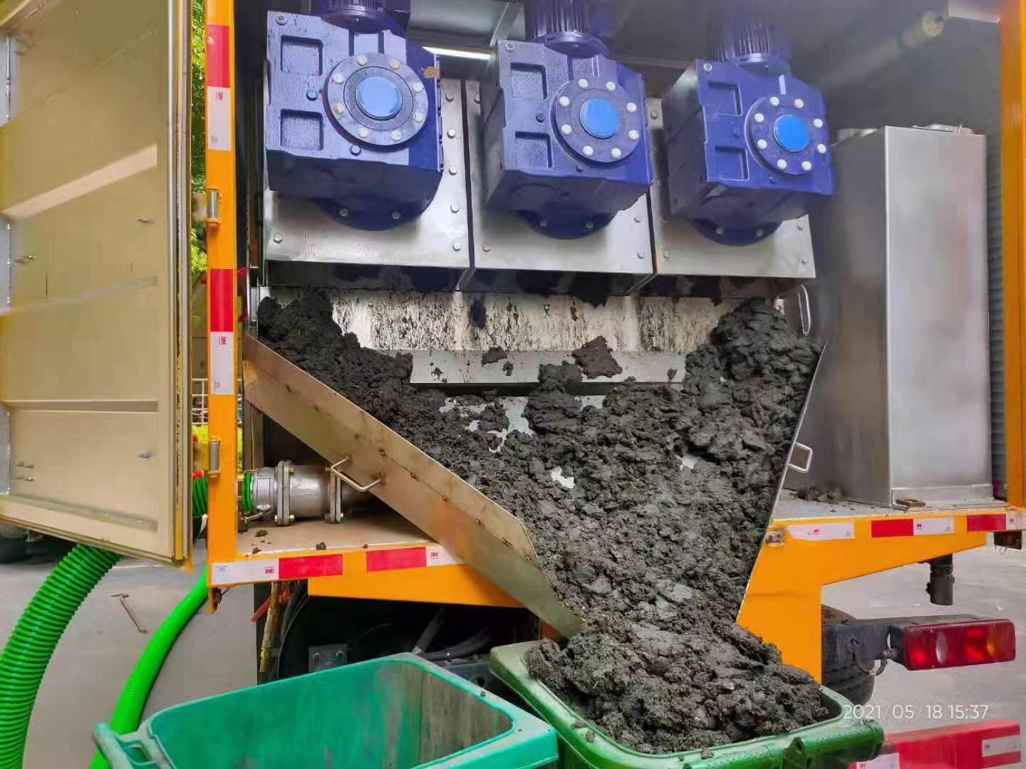 云梦化粪池清掏城市维护站-泥浆净化干湿分离处理